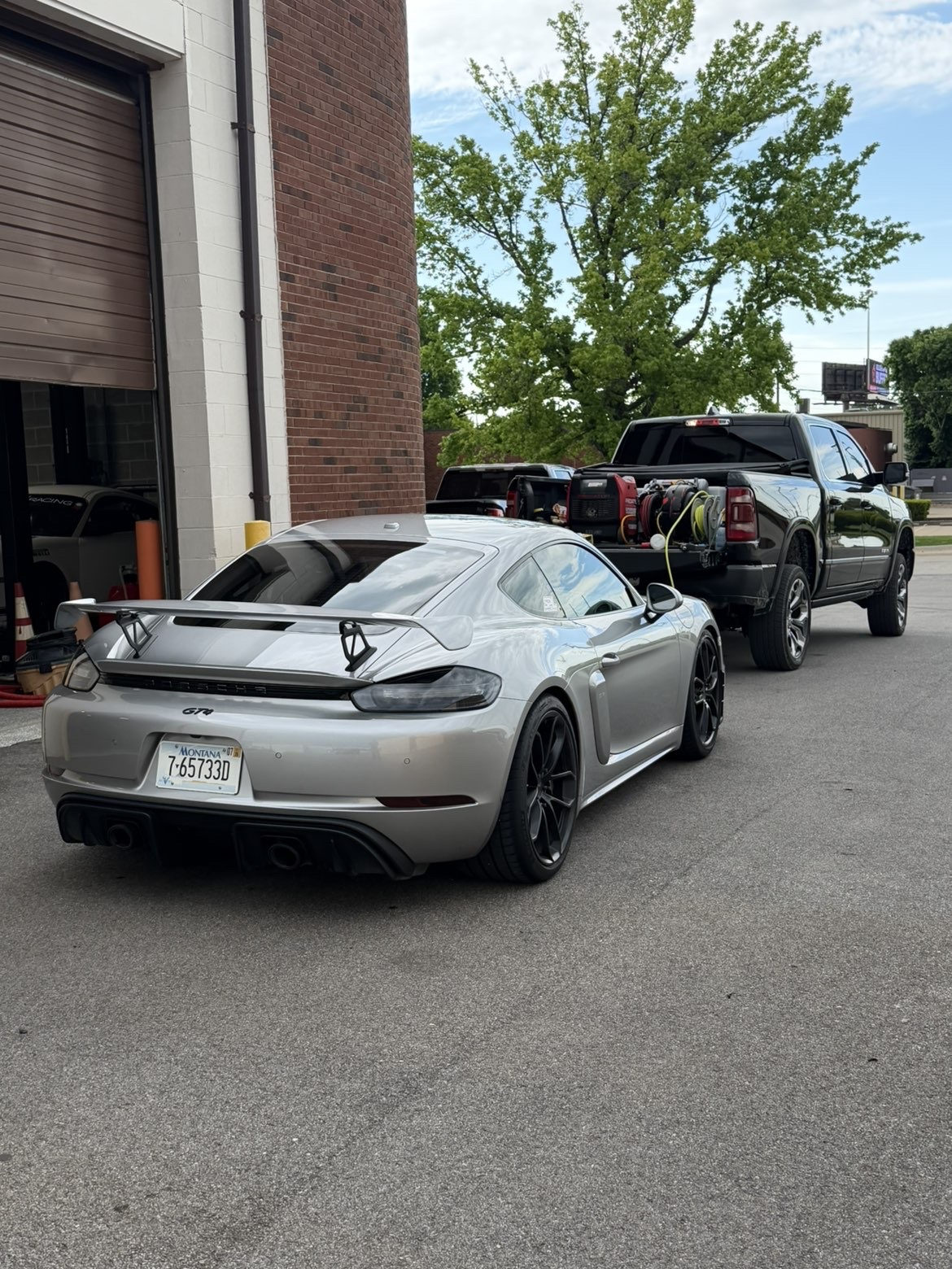 Professionally detailed vehicle