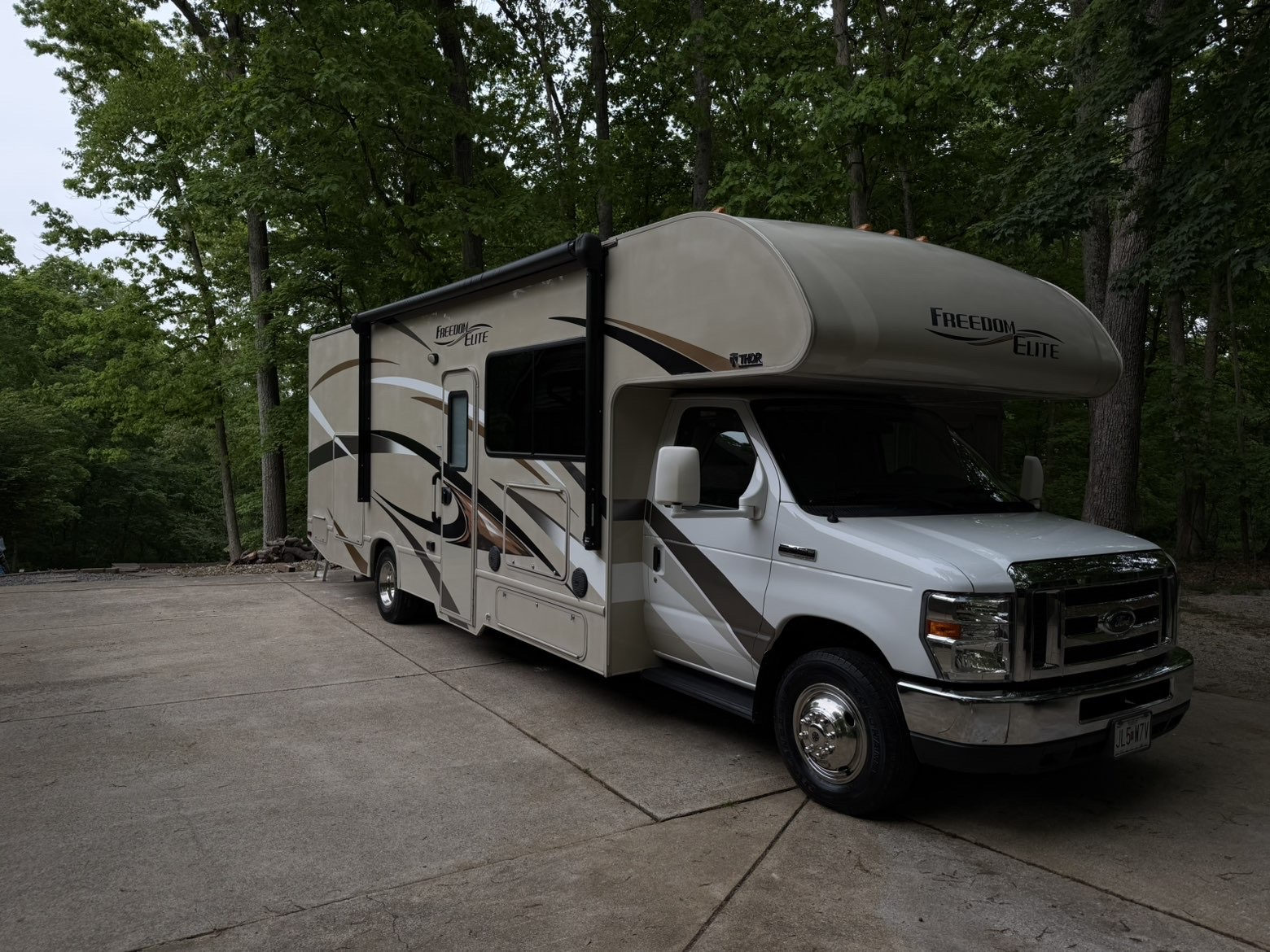 Class C motorhome exterior