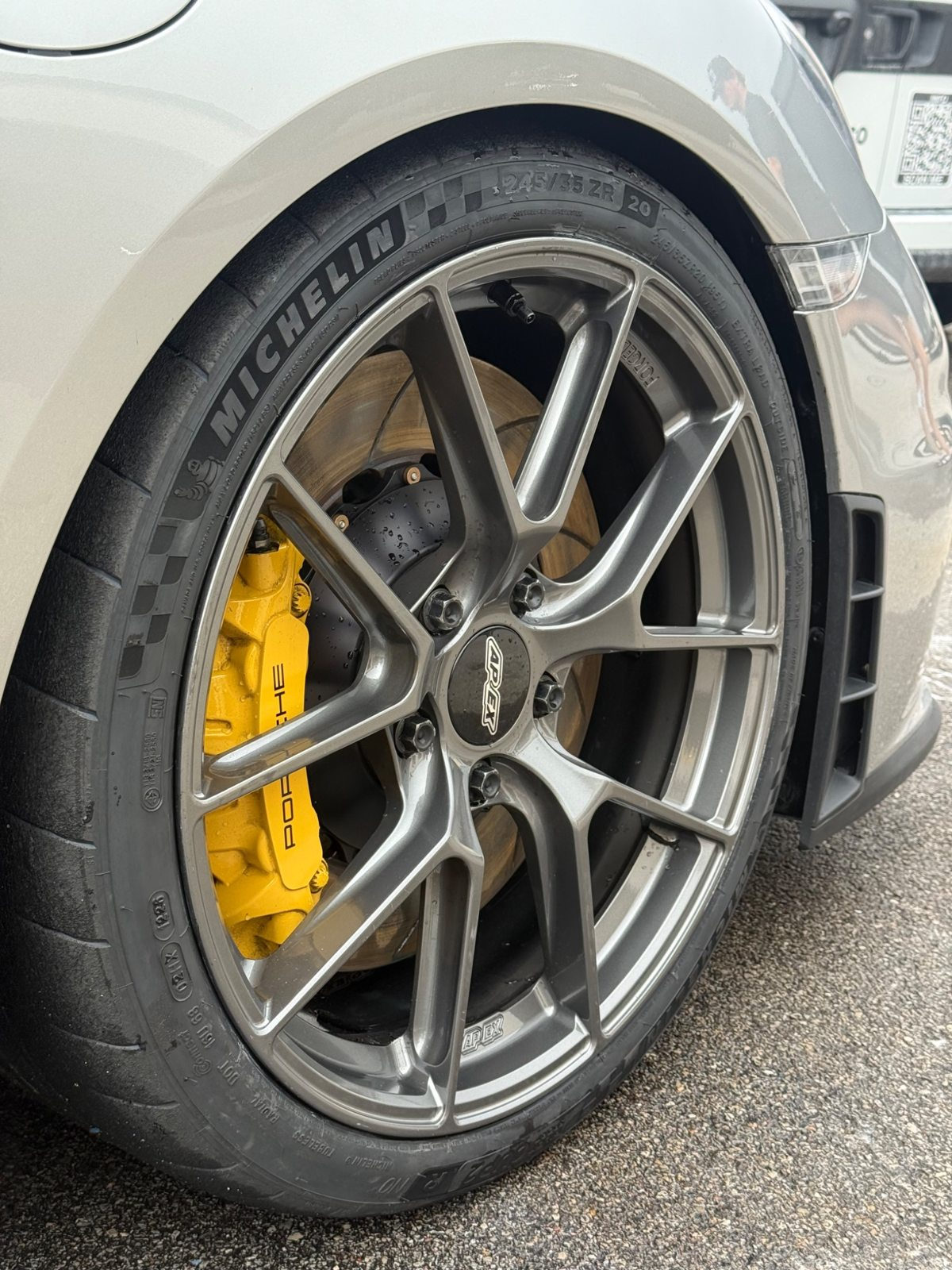 Porsche Wheel Close-Up