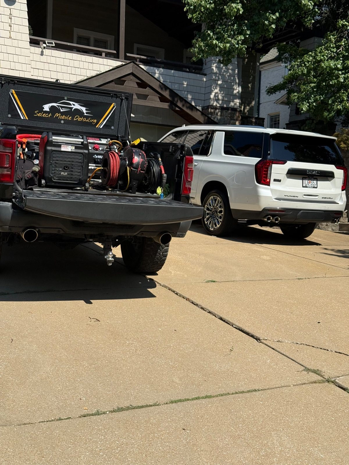 Select Mobile Detailing mobile service truck setup